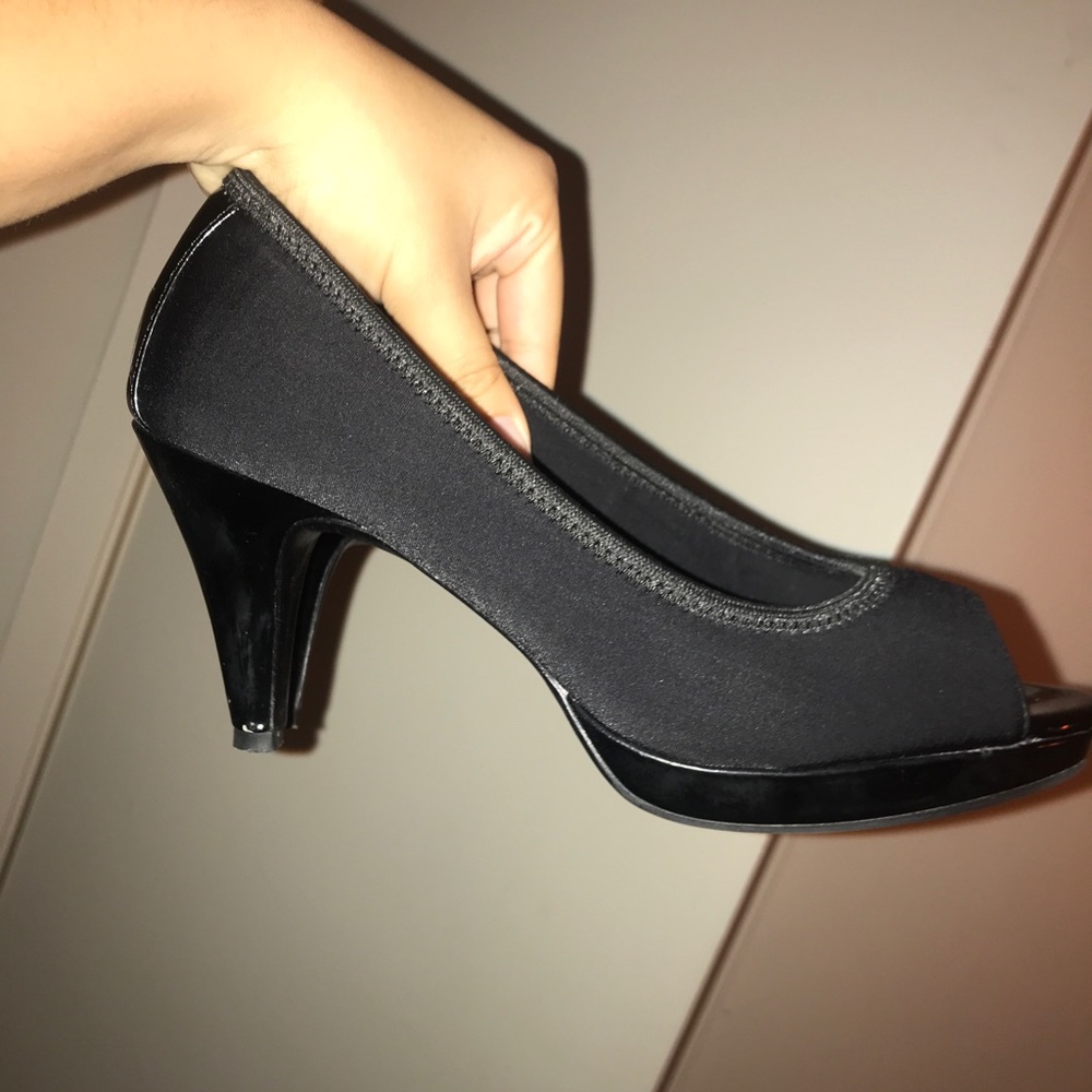 black heels